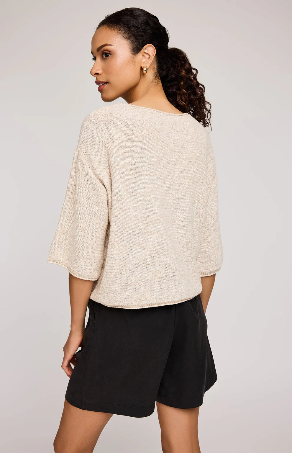 Gentle Fawn Heather Bone Kerrigan Sweater