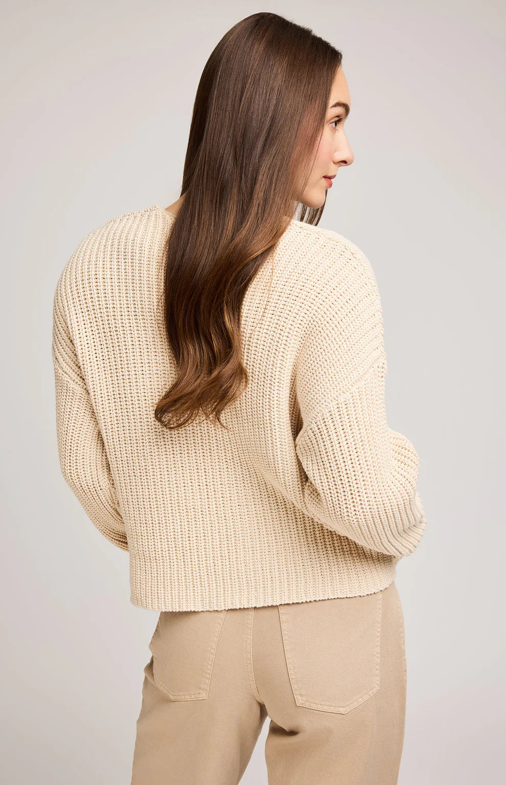 Gentle Fawn Spencer V-Neck Knit Sweater