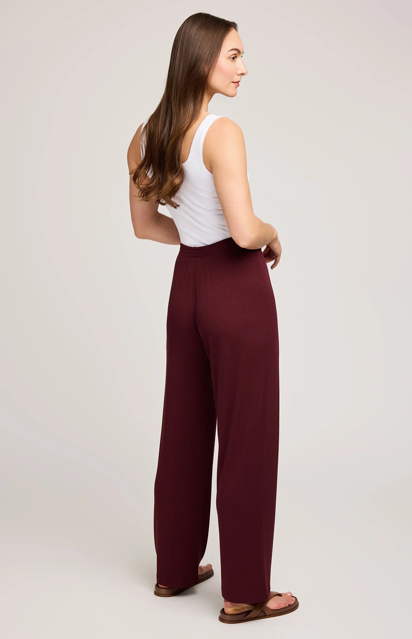Gentle Fawn Merlot Greer Ribbed Pant