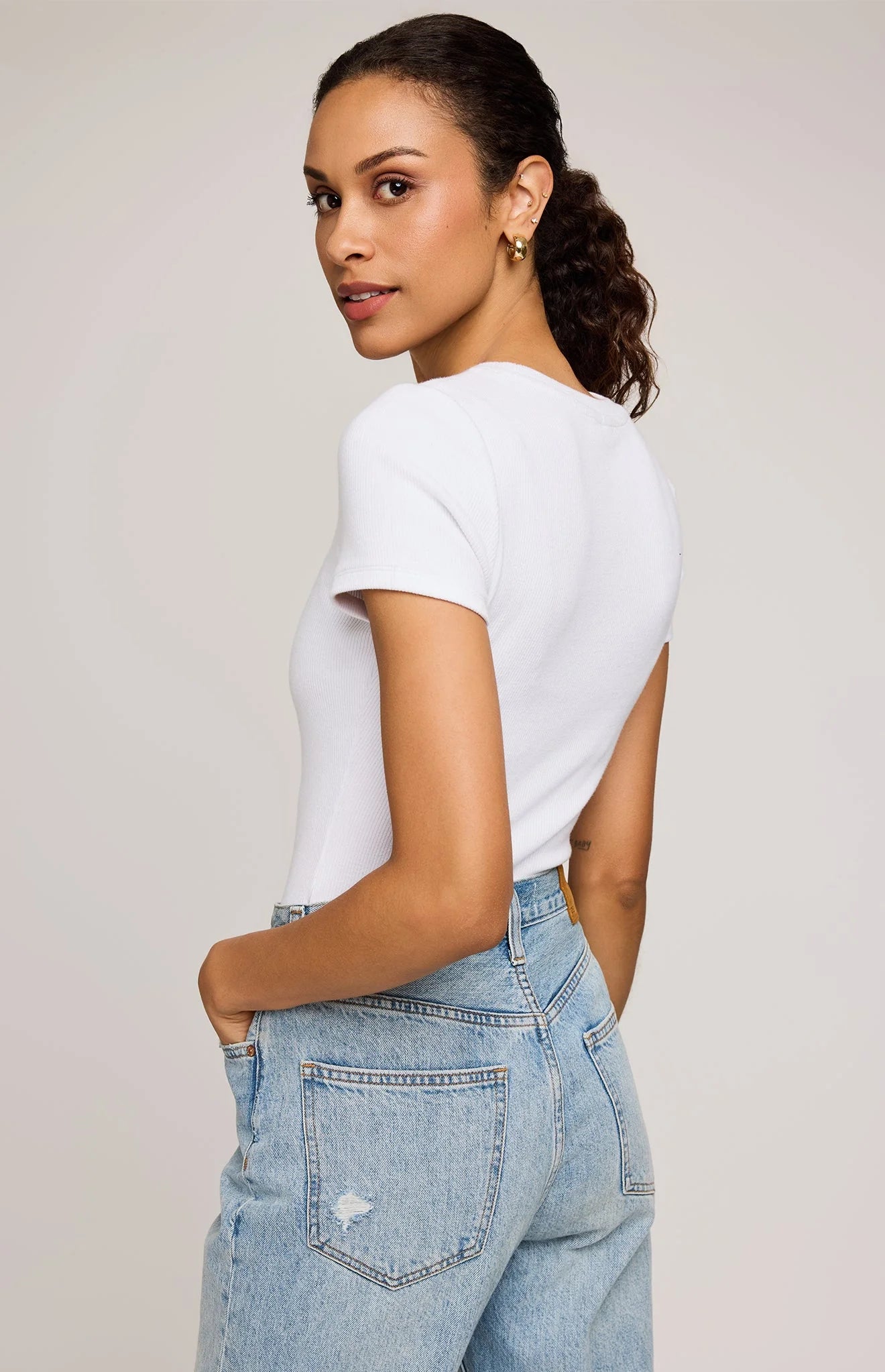 Gentle Fawn White Tate T-Shirt