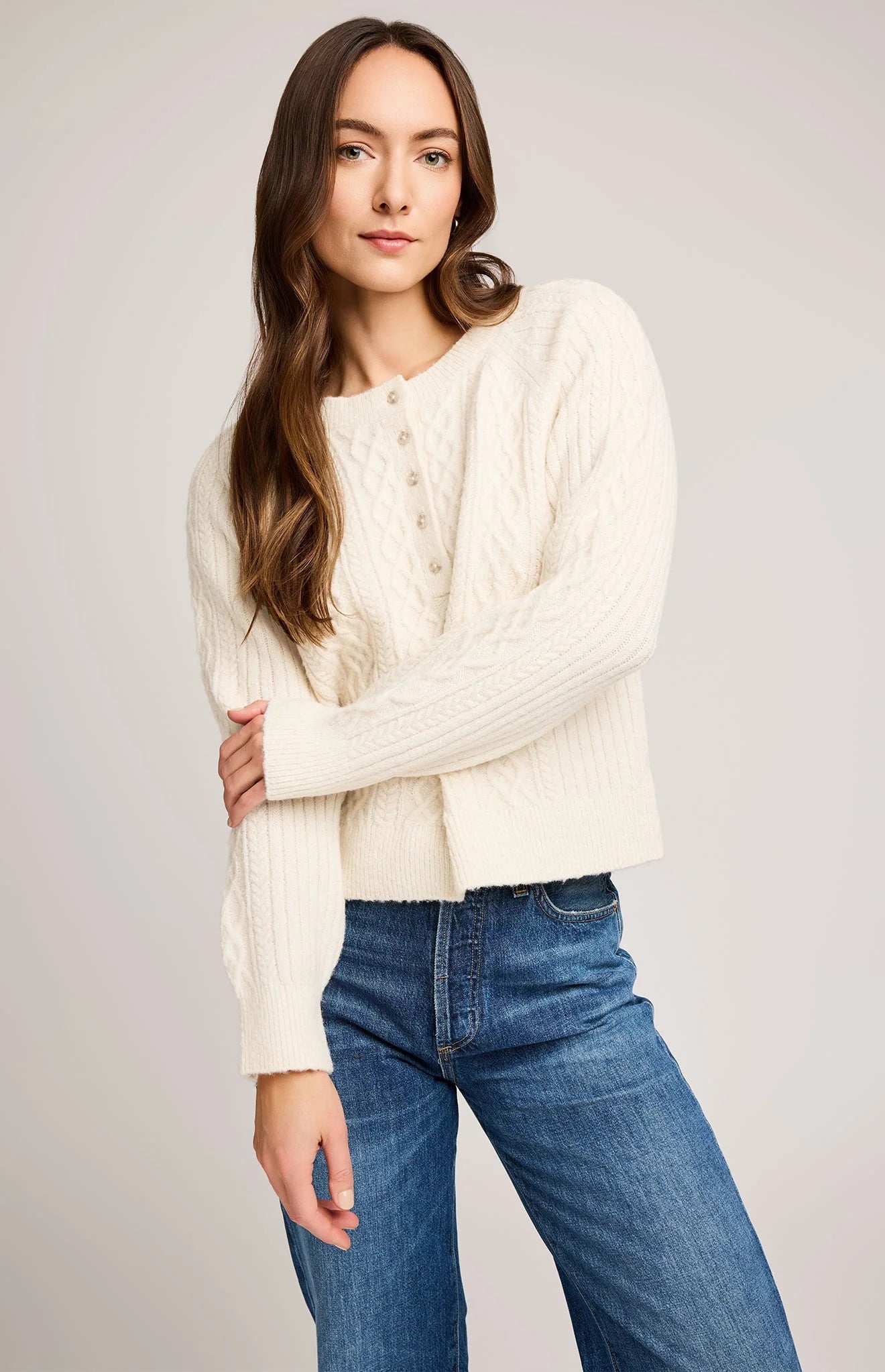 Gentle Fawn Cream Aspen Pullover Sweater
