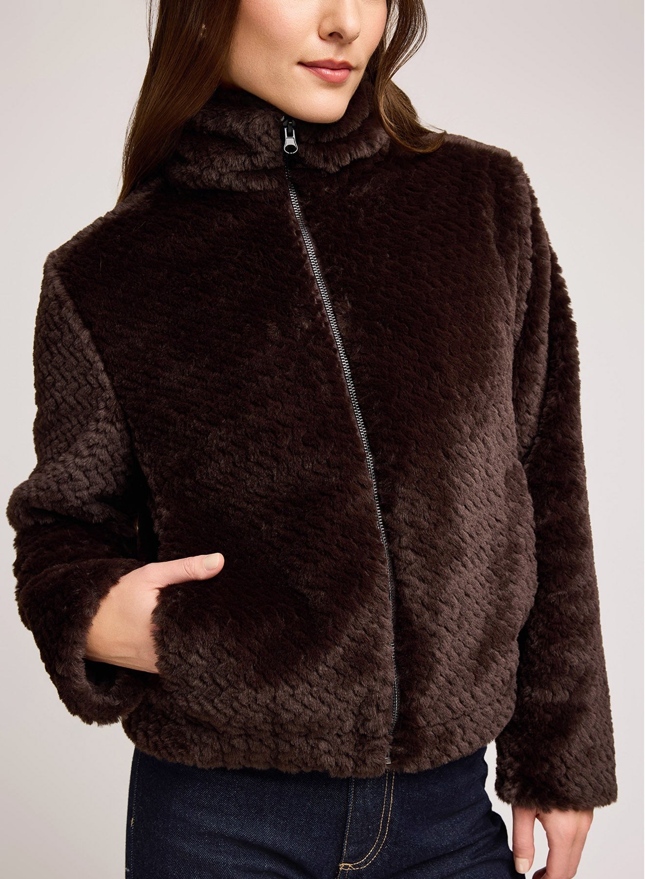 Gentle Fawn Calista Faux Fur Jacket