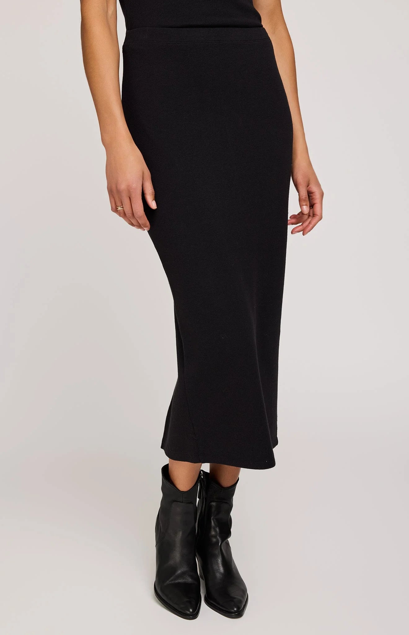Gentle Fawn Catalina Ribbed Midi Skirt