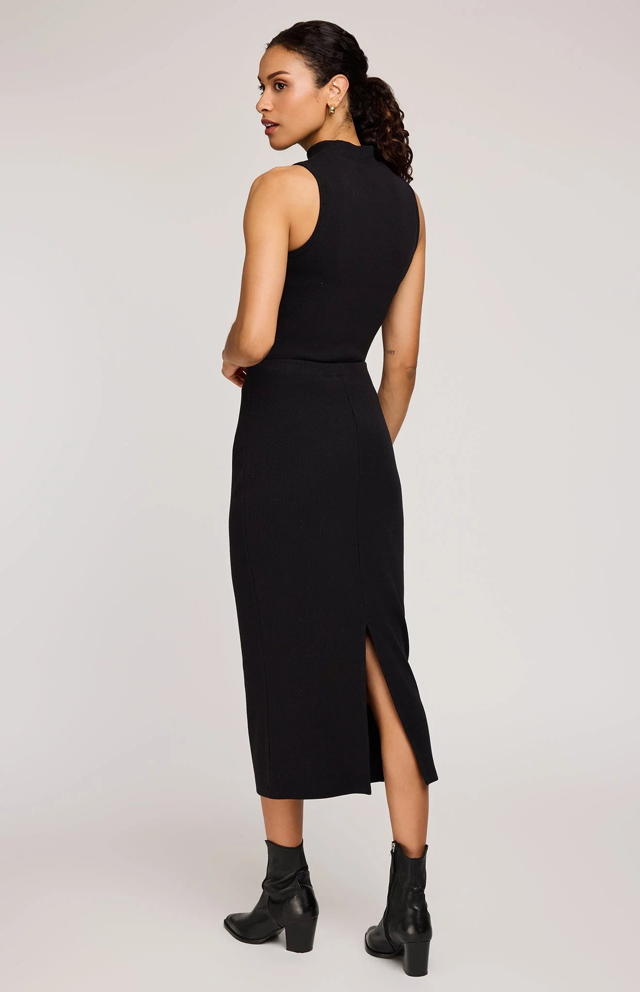 Gentle Fawn Catalina Ribbed Midi Skirt