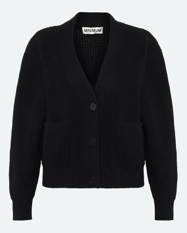 Minimum Black Gala Cardigan