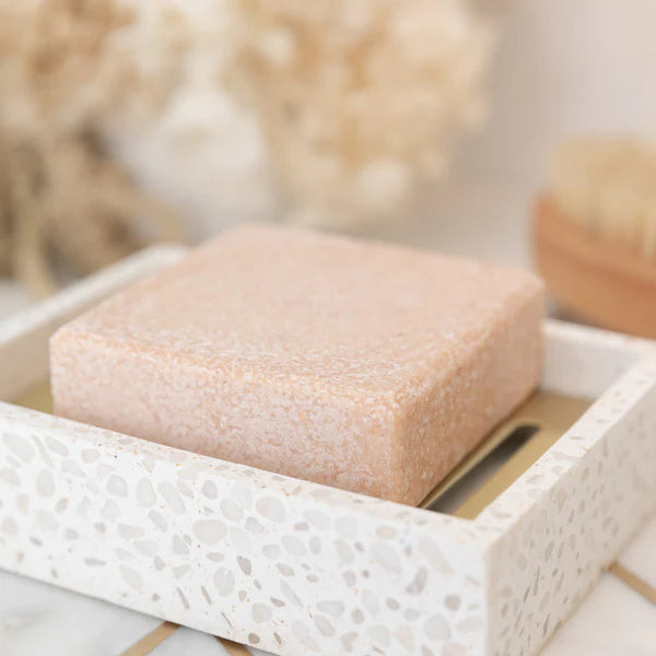 Bear & Joey Pink Grapefruit & Dead Sea Salt Exfoliating Soap Bar