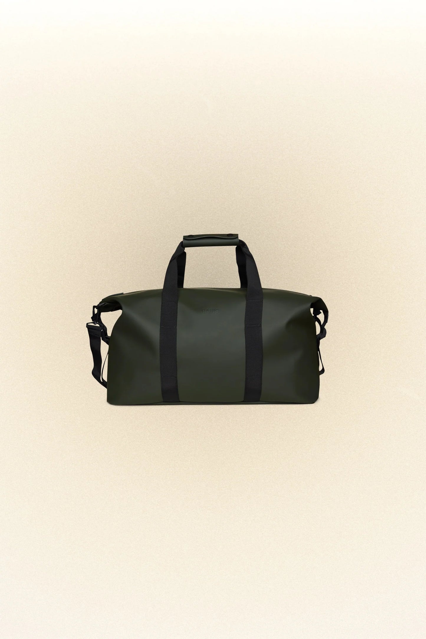 RAINS Green Hilo Weekend Bag