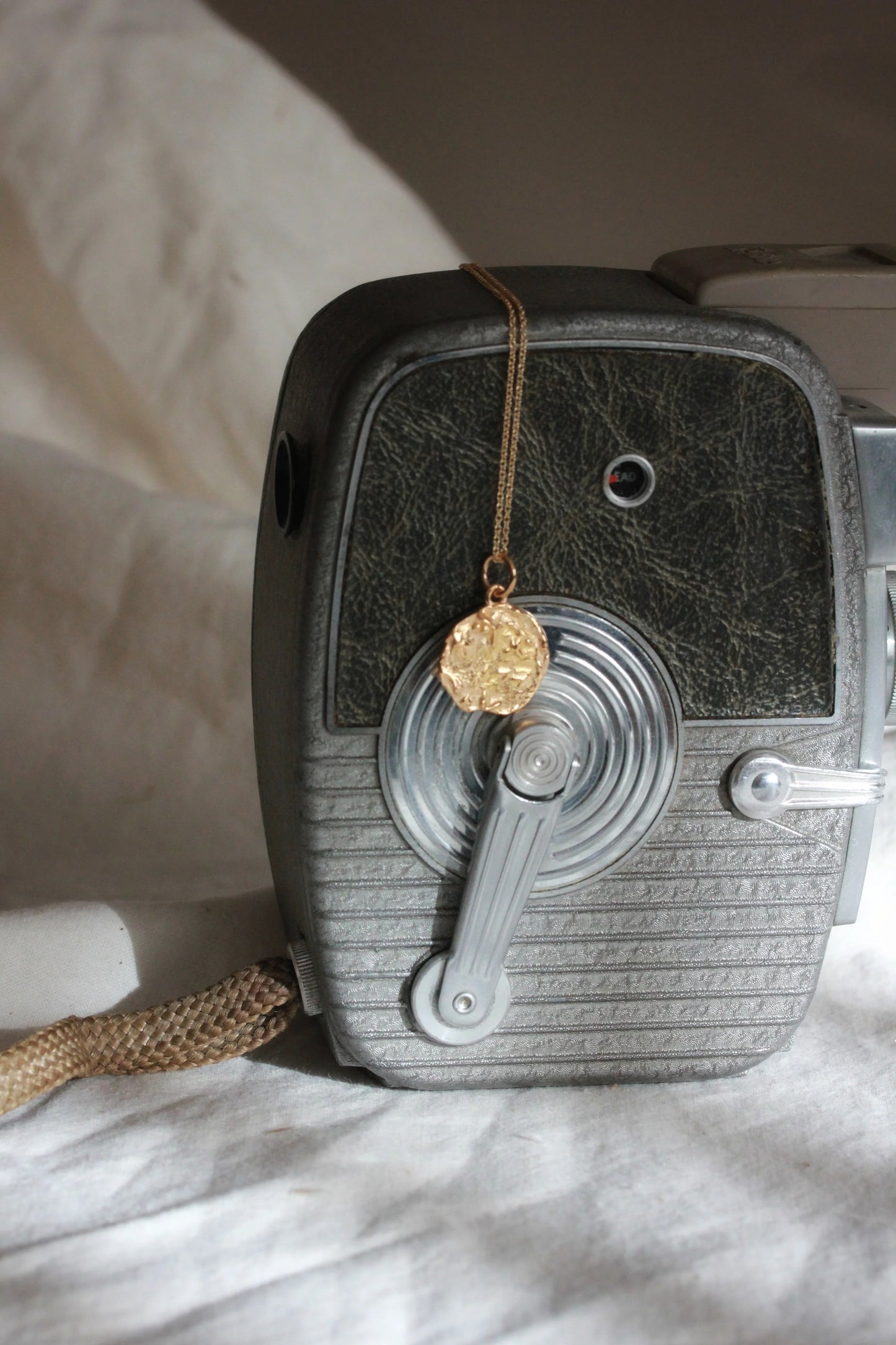 Little Gold Rough Draft Necklace