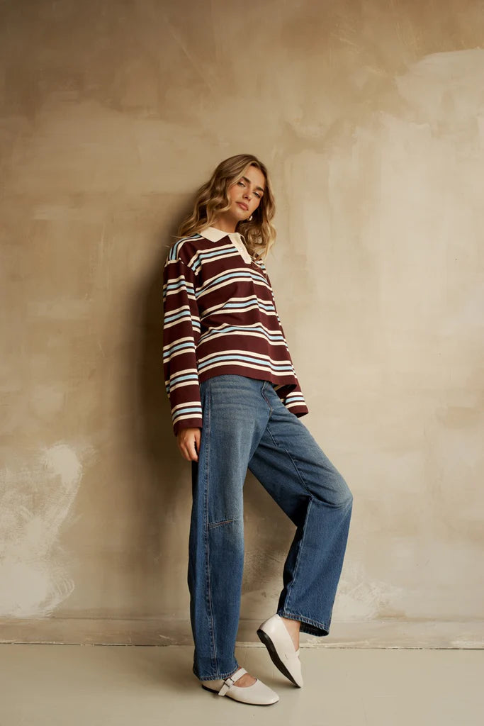 Dailystory Ember Polo Sweater