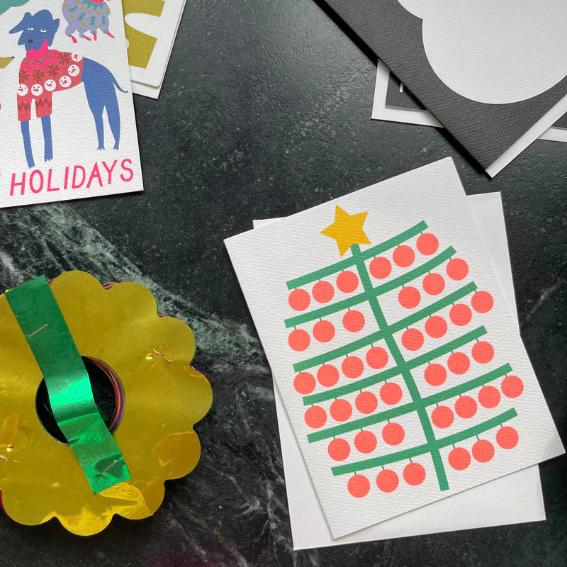 Banquet Scandi Tree Holiday Card