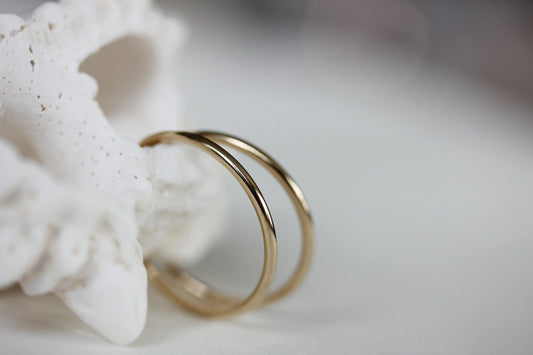 Little Gold 20mm Delaney Hoops