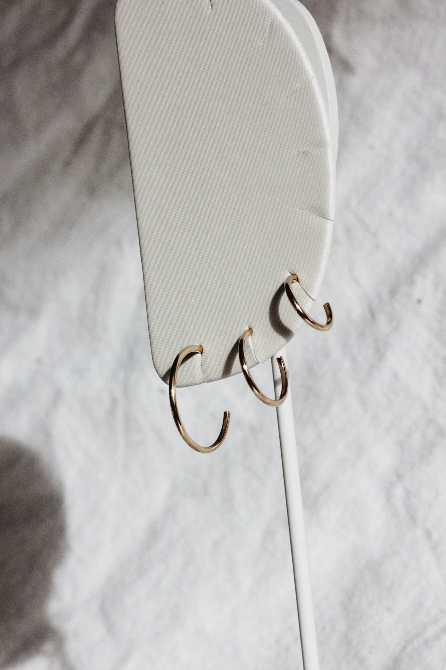 Little Gold 20mm Delaney Hoops