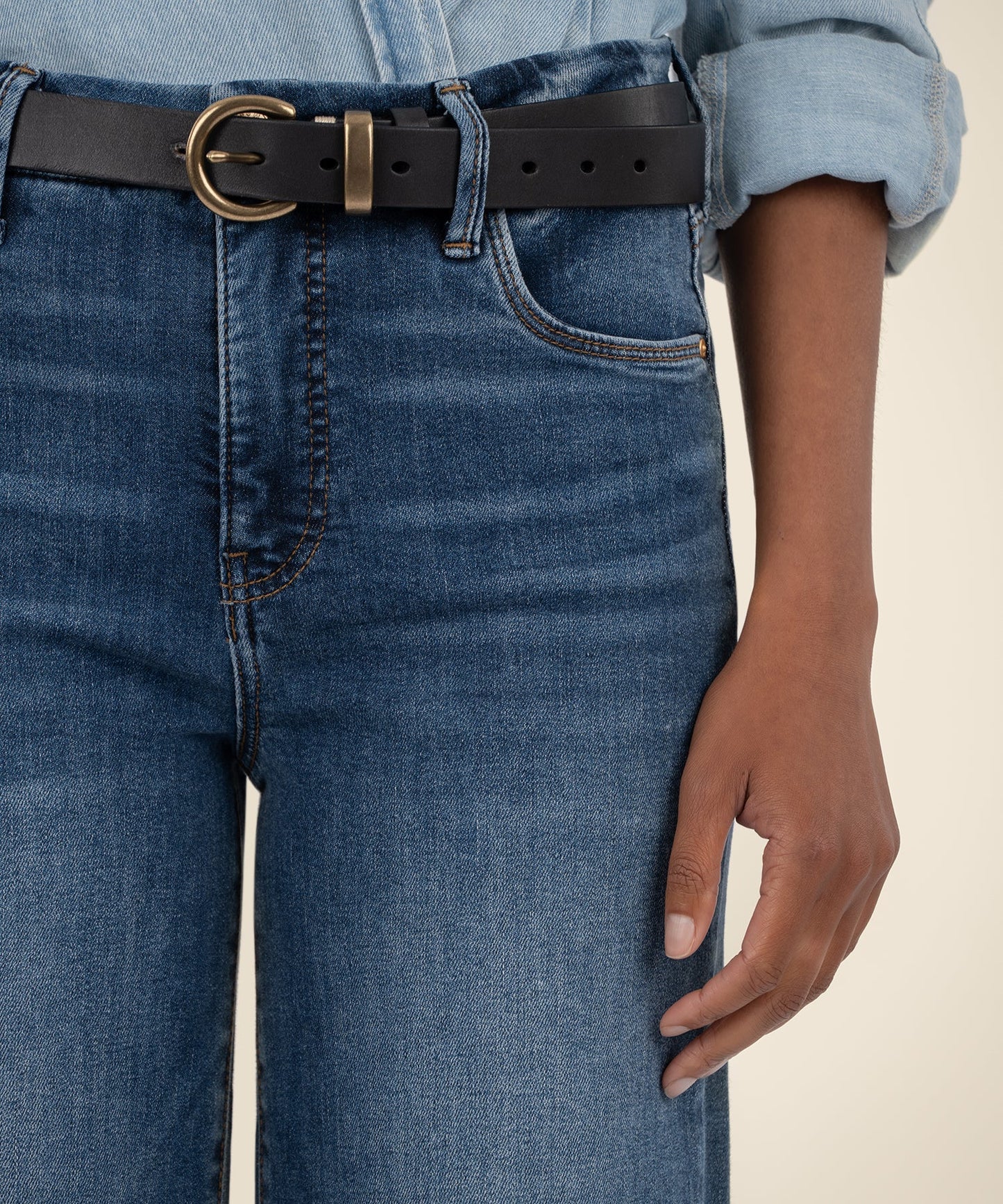 Kut from the Kloth Meg High Rise Wide Leg Inexhaustible Jean