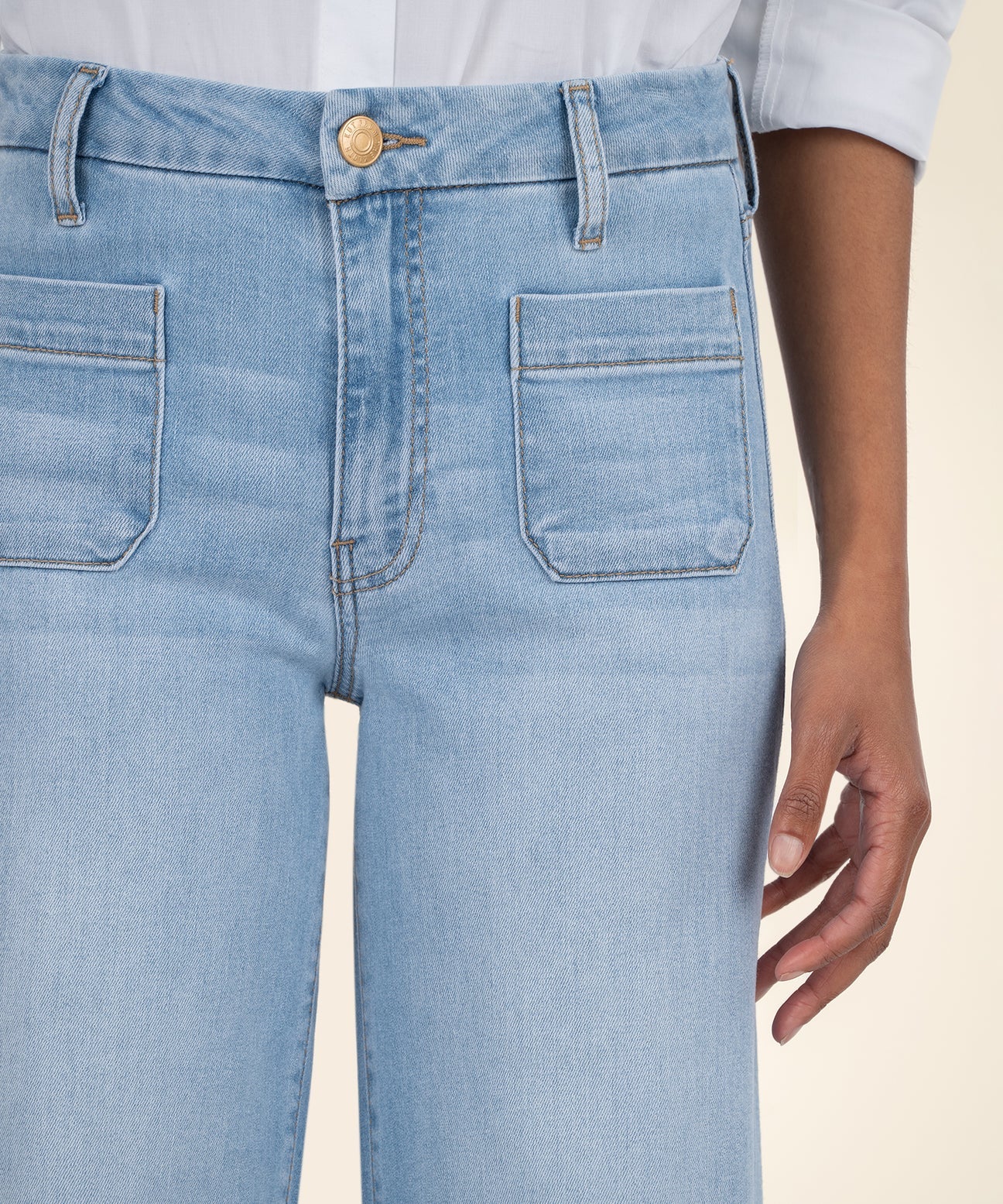 Kut from the Kloth Meg High Rise Wide Leg Fortitude Jean
