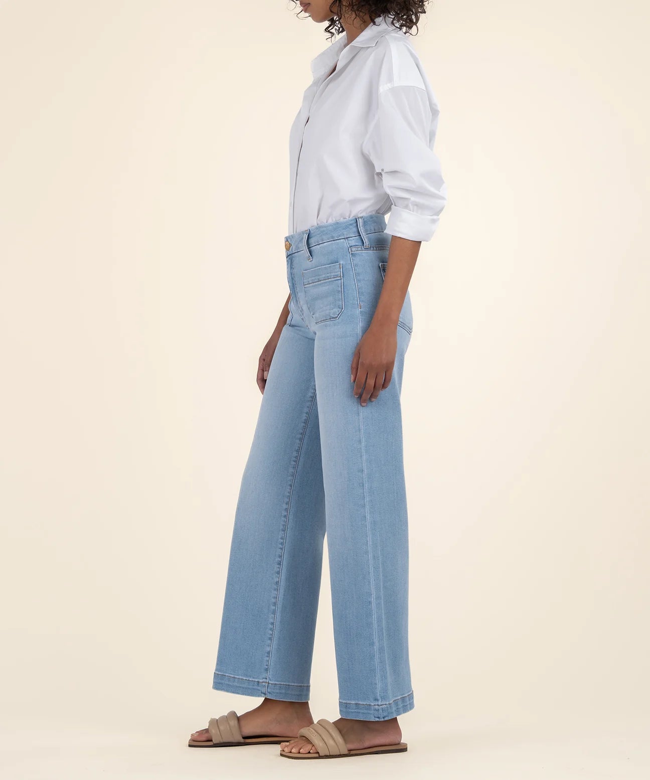 Kut from the Kloth Meg High Rise Wide Leg Fortitude Jean