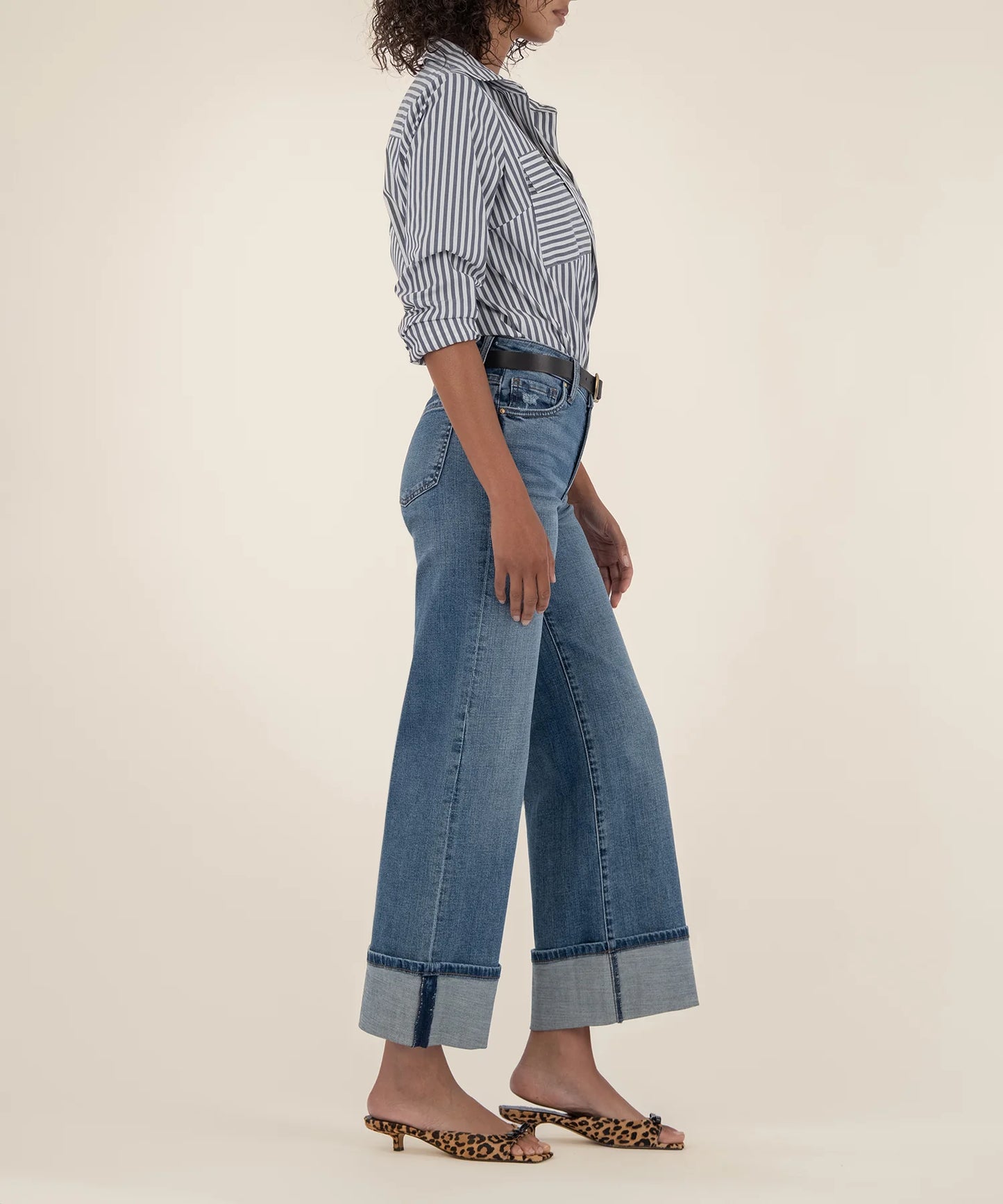 Kut from the Kloth Meg High Rise Wide Leg Incontrovertible Jean
