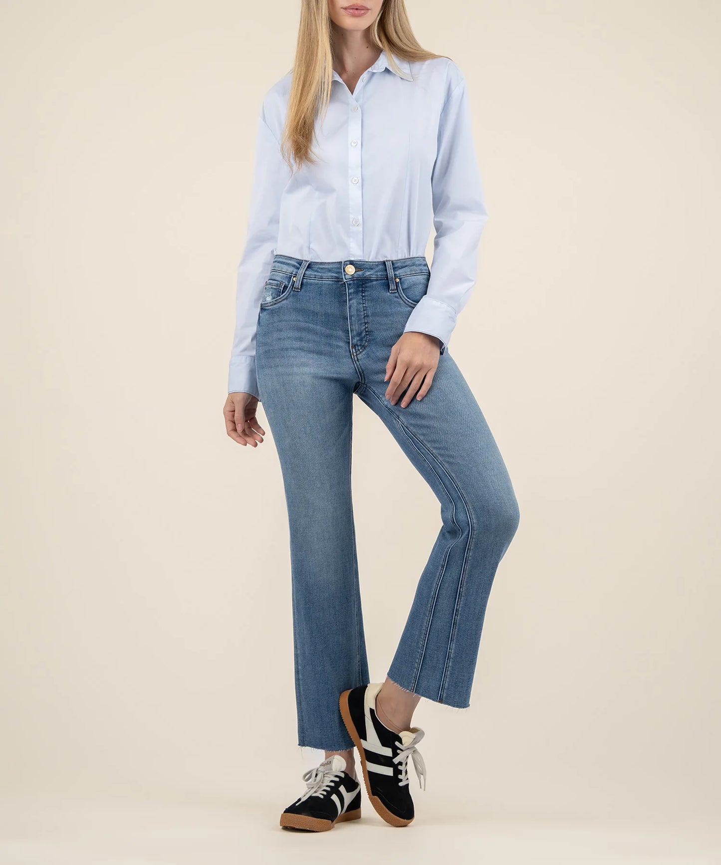 Kut from the Kloth Kelsey High Rise Comprehensive Jeans