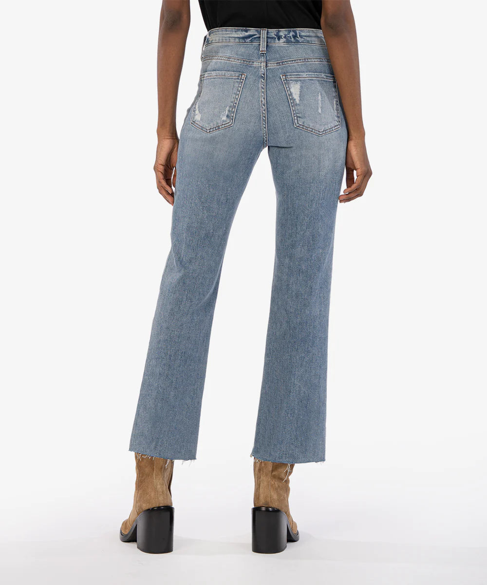 Kut from the Kloth Kelsey High Rise Ankle Flare Extraordinary Jeans