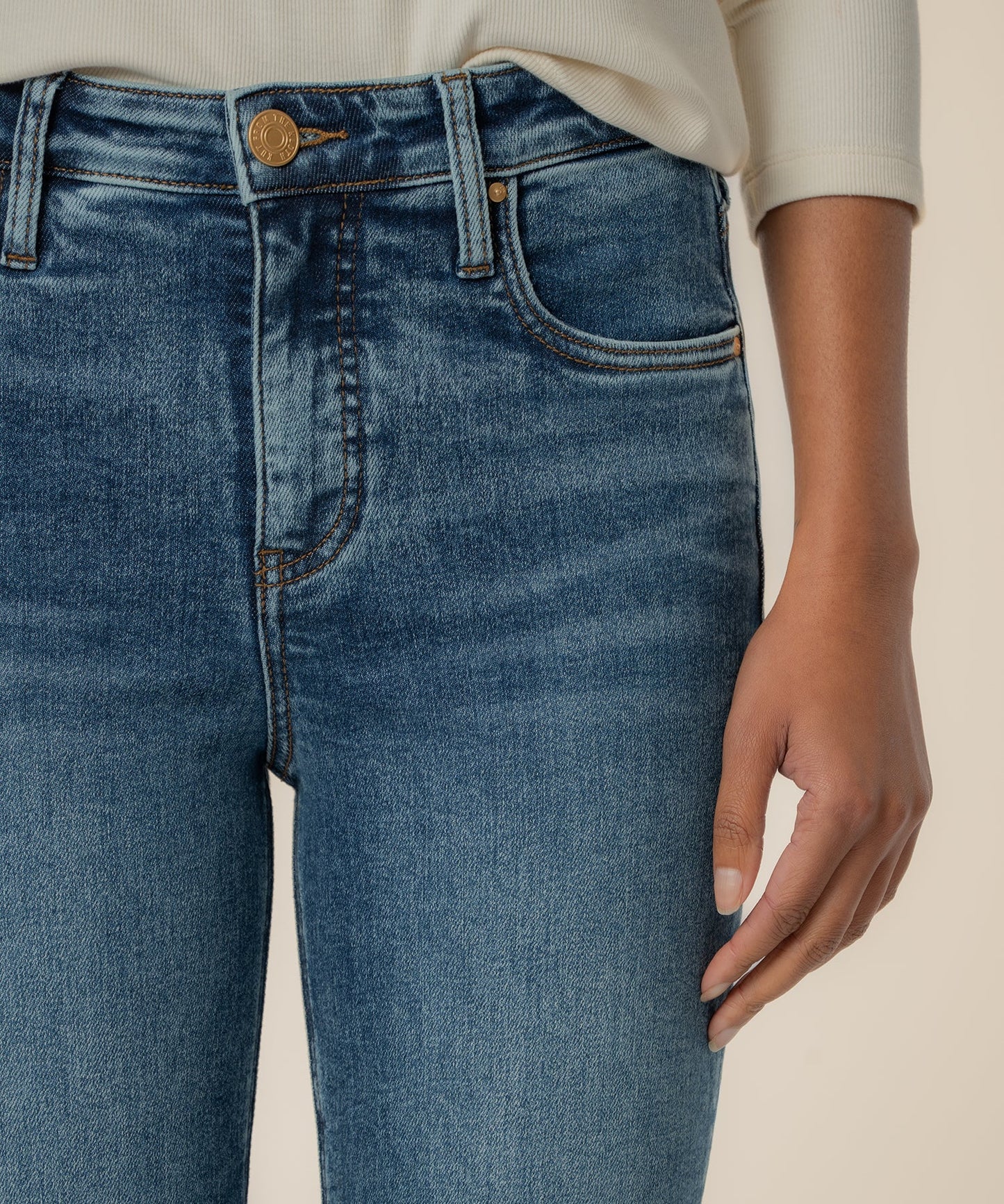 Kut from the Kloth Rachael High Rise Mom Radiant Jean