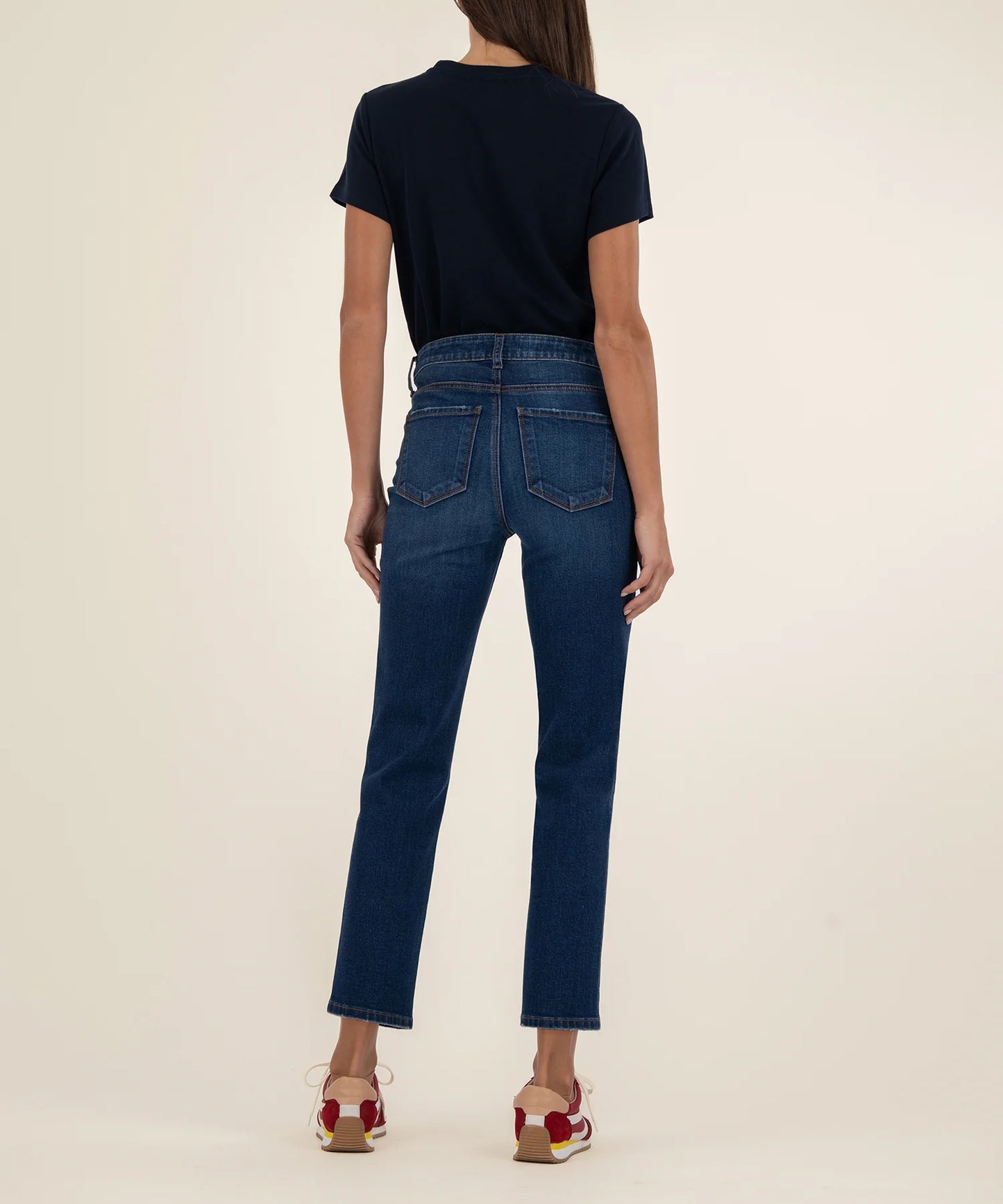 Kut from the Kloth Reese High Rise Ankle Straight Attain Jean