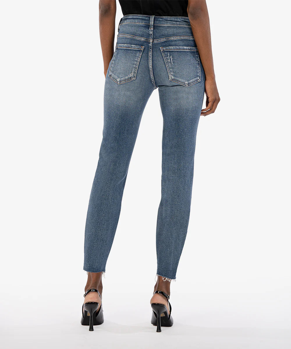 Kut from the Kloth Charlize High Rise Cigarette Leg Jean