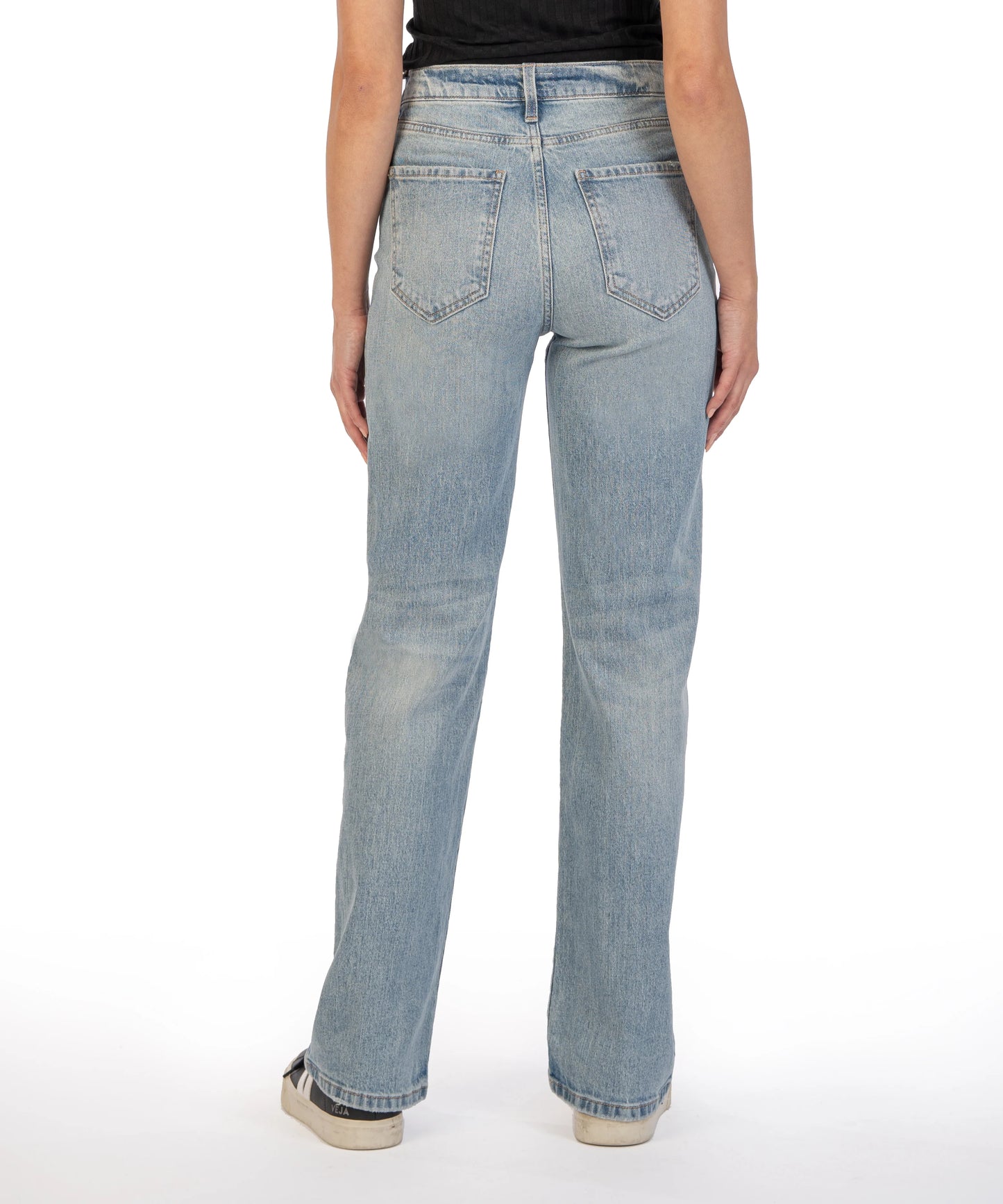 Kut from the Kloth Miller High Rise Wide Leg Candescent Jeans