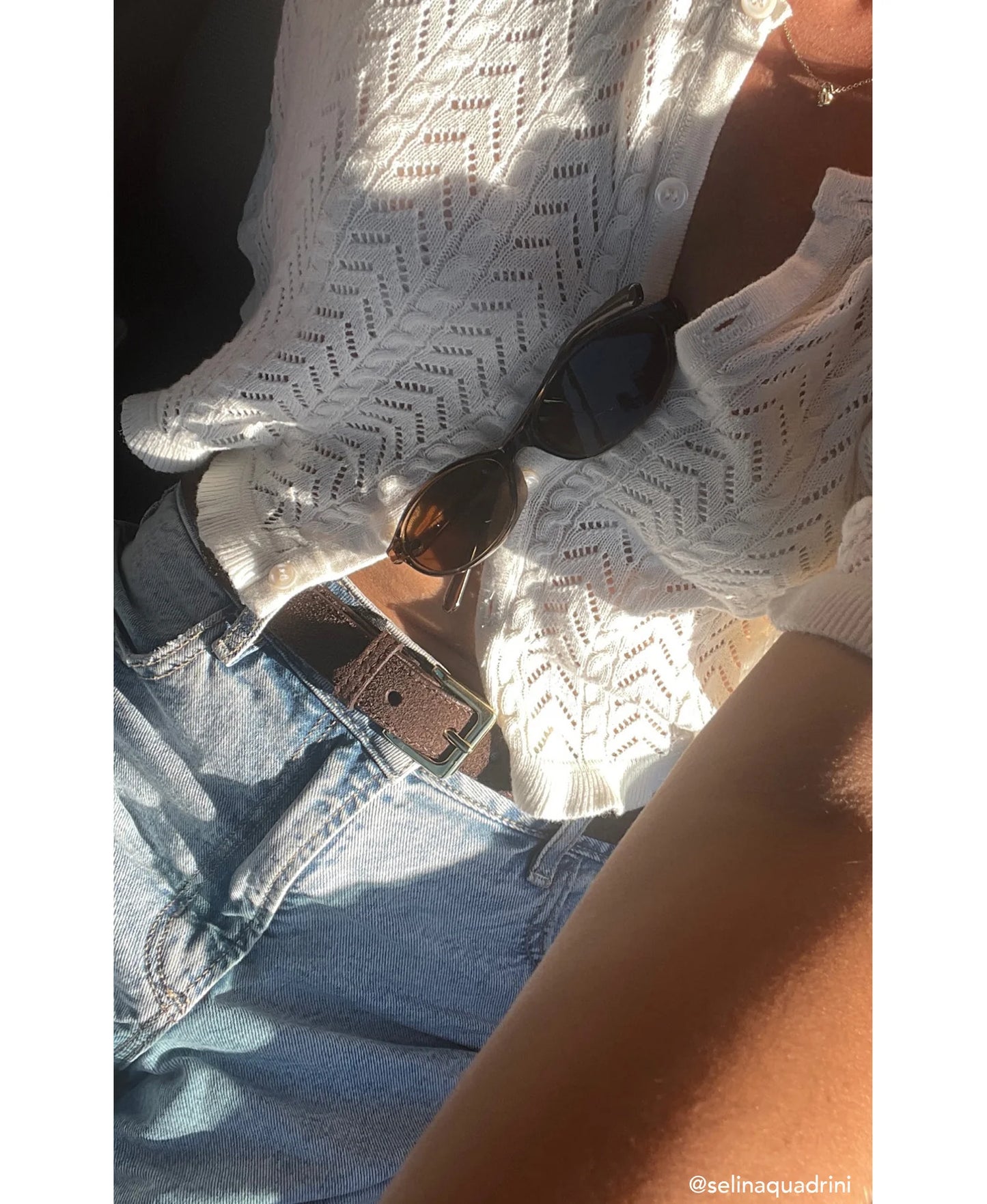 Brave Leather Super Brown Suede Millie Belt