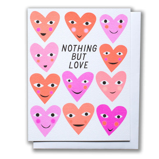 Banquet Nothing But Love Smiling Hearts Card
