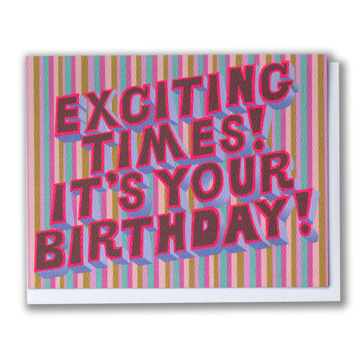 Banquet Exciting Times, It's Your Birthday Card
