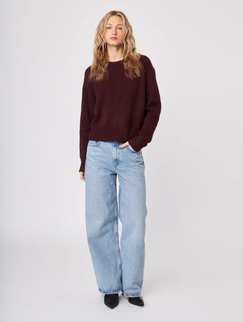 John + Jenn Merlot Wilfred Sweater