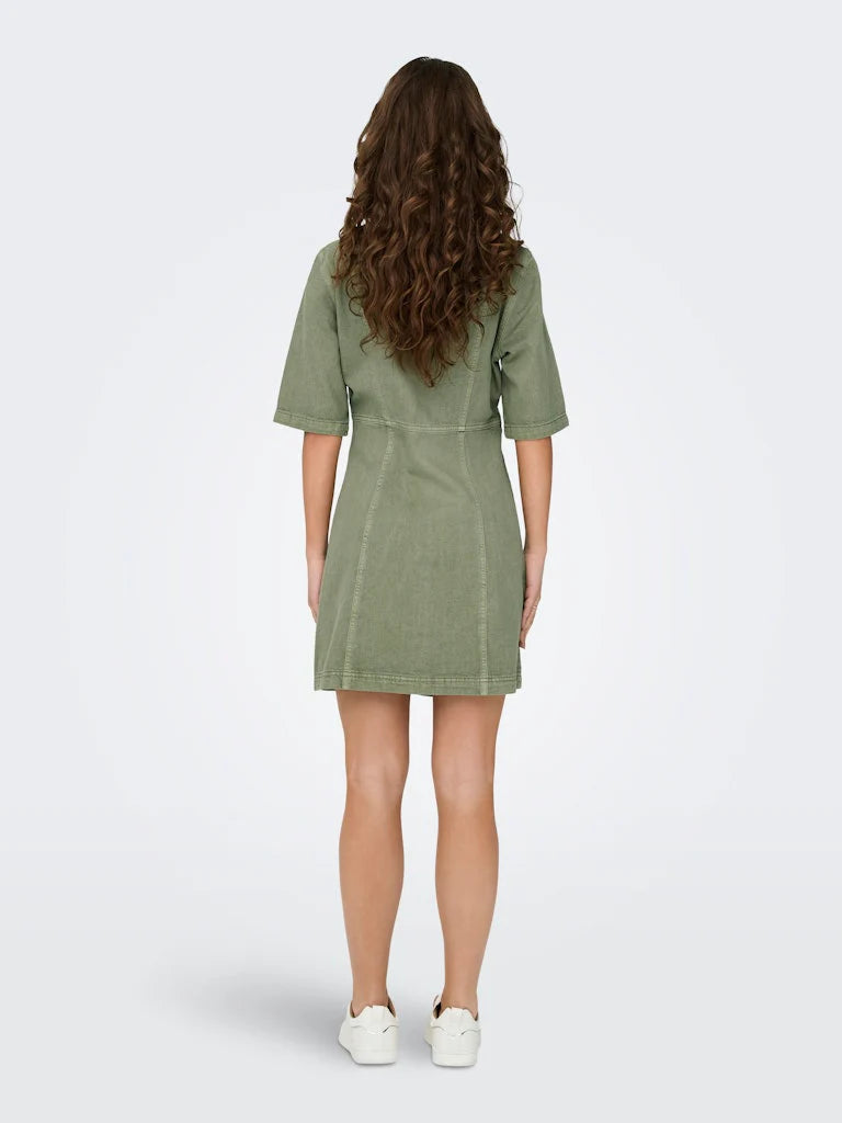 ONLY Silla Button Dress