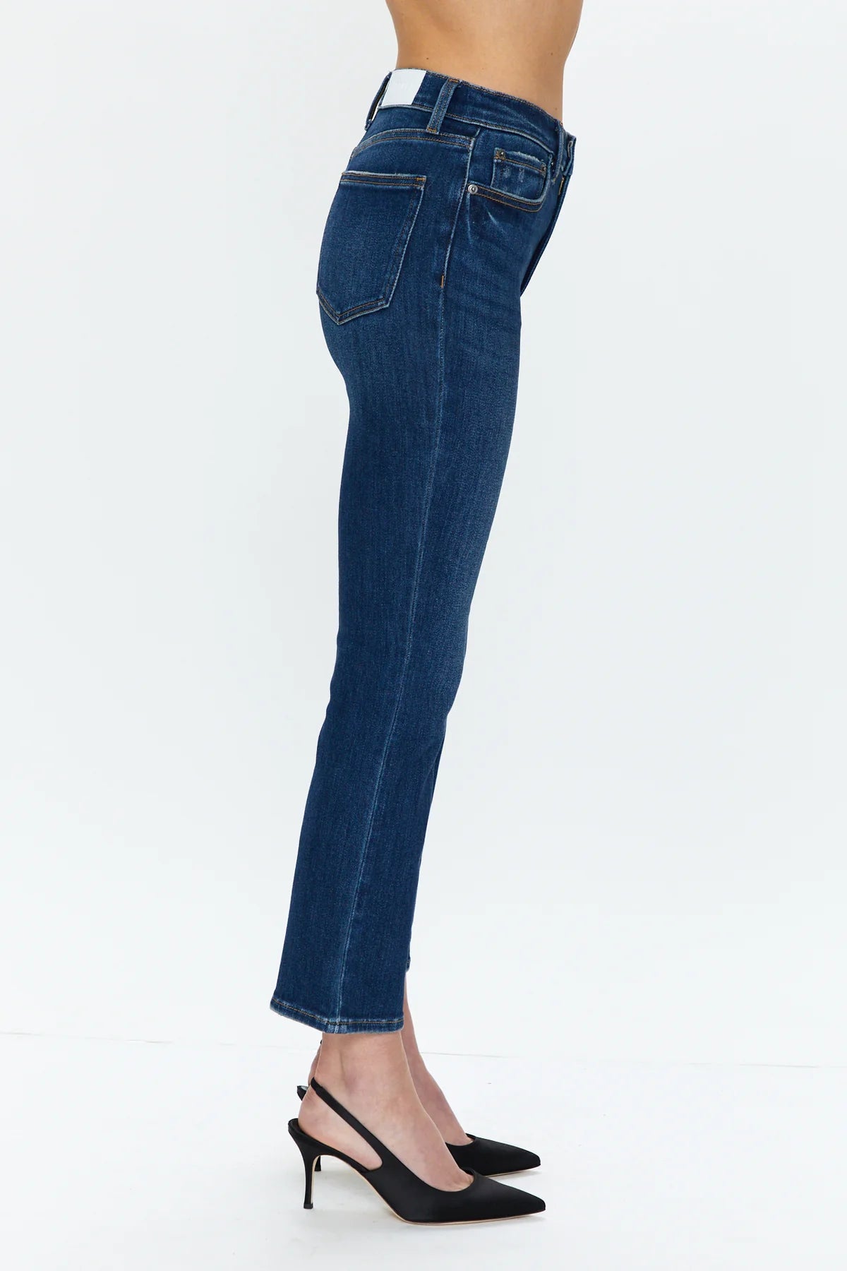 PISTOLA Lennon High Rise Crop Boot Rosslyn Jean