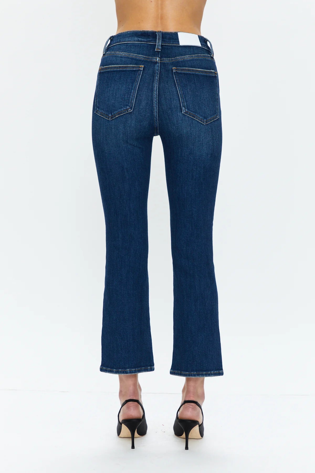 PISTOLA Lennon High Rise Crop Boot Rosslyn Jean