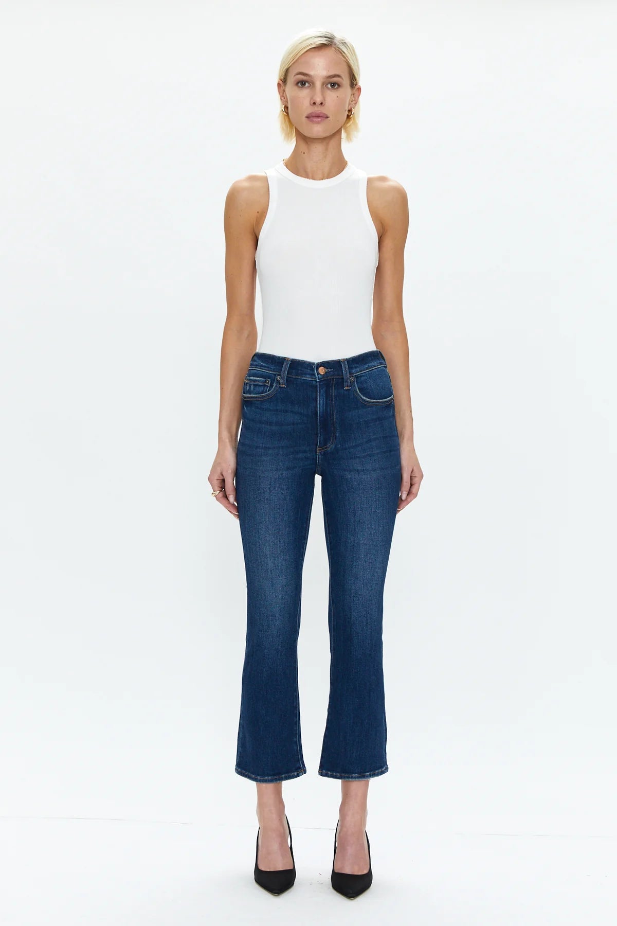 Sutton Straight Cropped Jeans