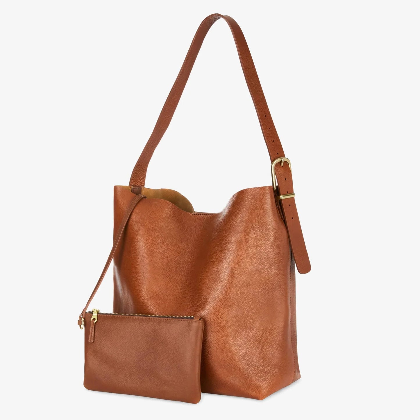 Brave Leather Tan Zyla Bag