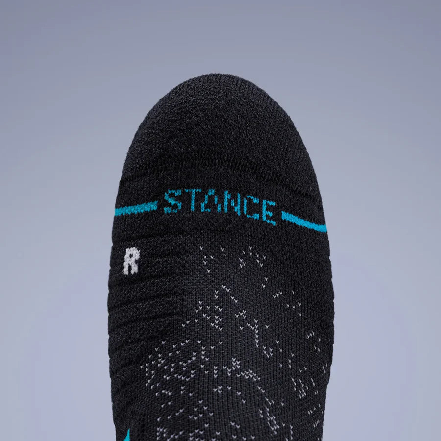 Stance Black Run Light Crew Sock