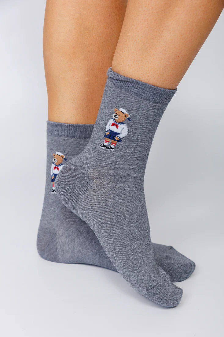 LimLim Teddy Crew Socks