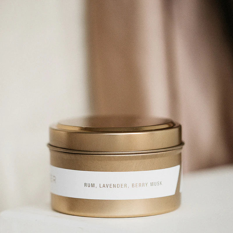 Canvas Candle Co- Sister Sister Gold Travel Tin Candle