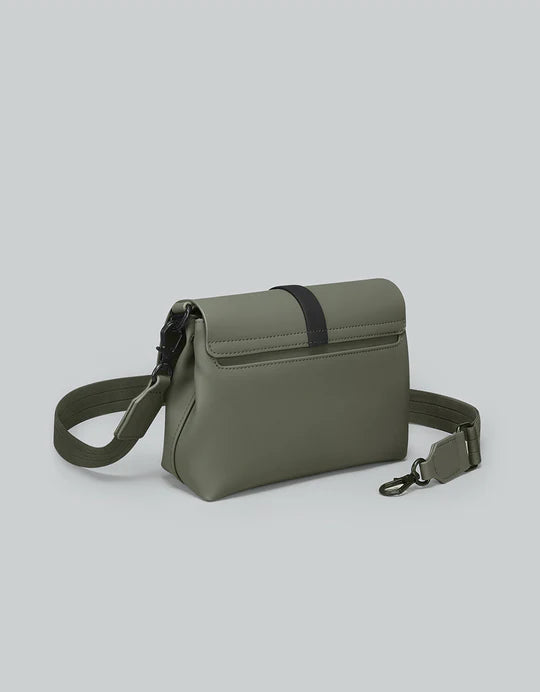 Gaston Luga Olive Spläsh Crossbody Bag