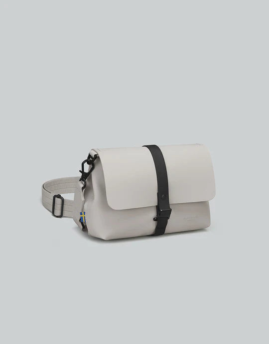Gaston Luga Taupe Spläsh Crossbody Bag