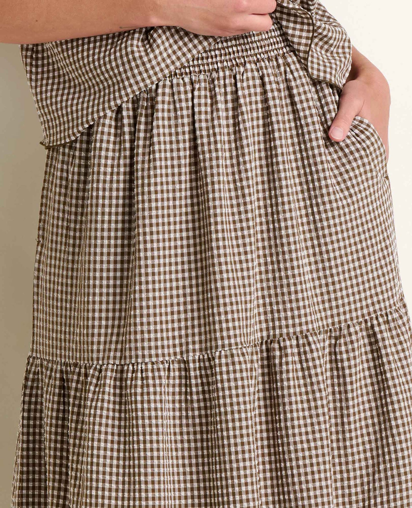 Toad & Co Sunkissed Tiered Midi Skirt