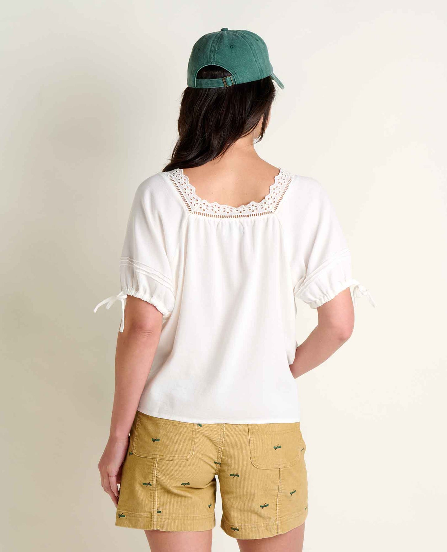 Toad & Co Egret Manzana Peasant Shirt
