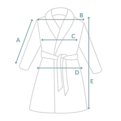 Tofino Towel Co. The Boreal Unisex Fleece-Lined Robe