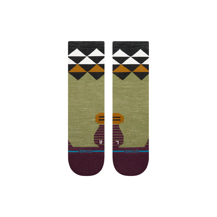 Stance Quadrilateral Light Wool Crew Socks