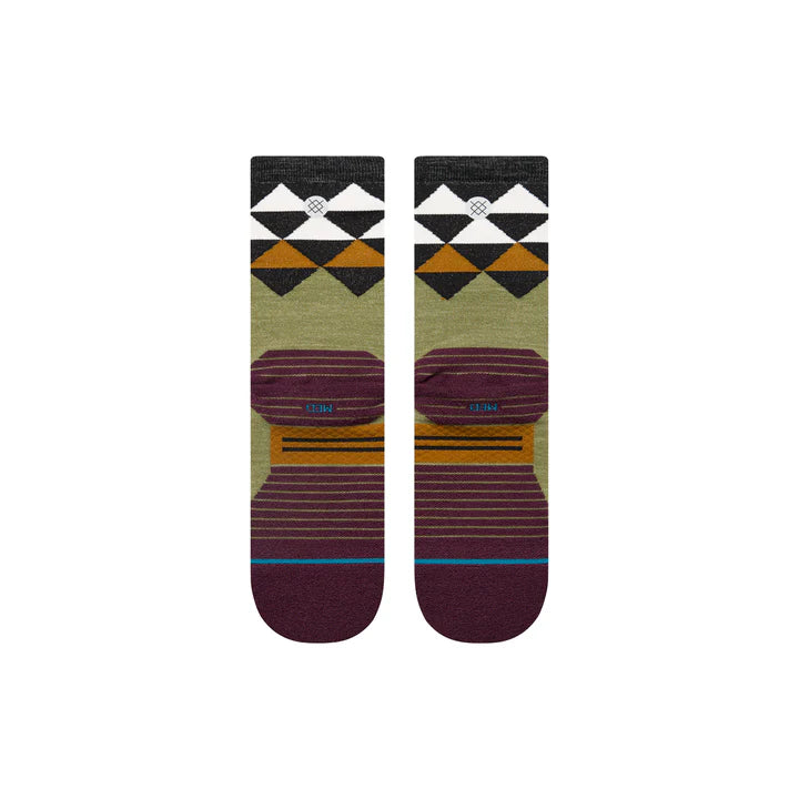 Stance Quadrilateral Light Wool Crew Socks