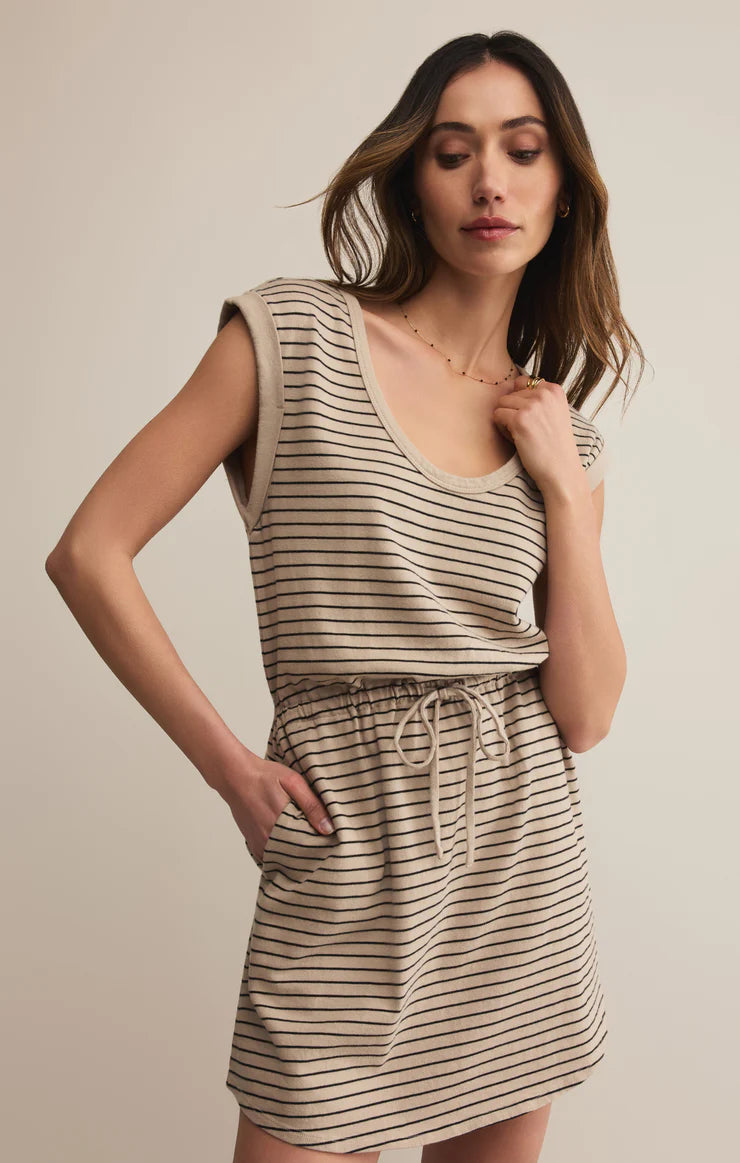 Z Supply Dayshift Striped Mini Dress