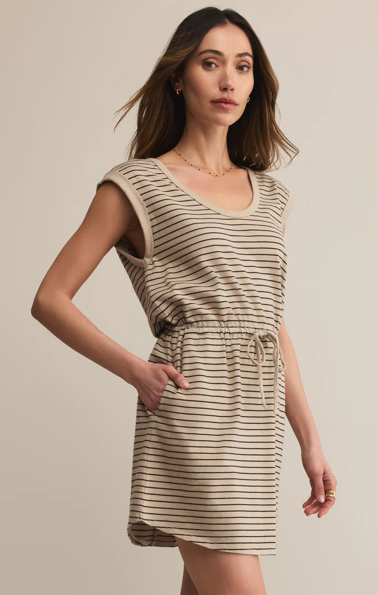 Z Supply Dayshift Striped Mini Dress
