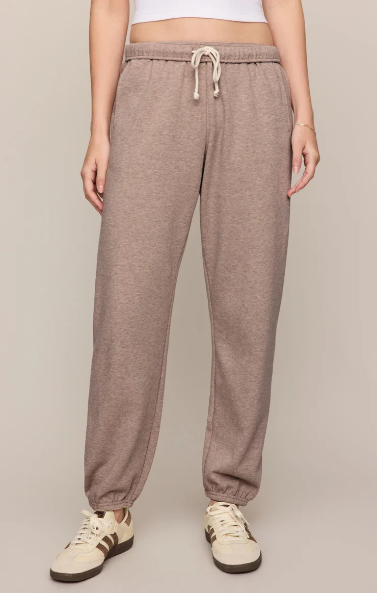 Z Supply Heather Ash Uptown Jogger