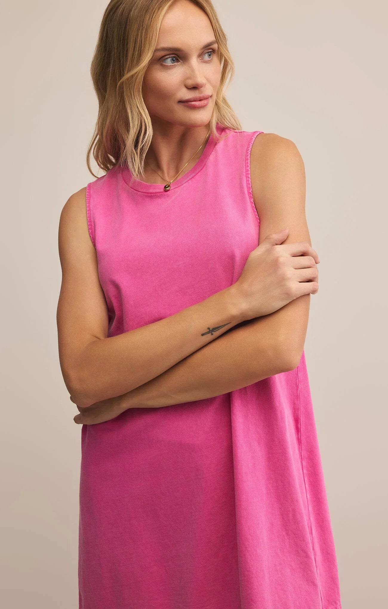 Z Supply Island Pink Sloane Dress