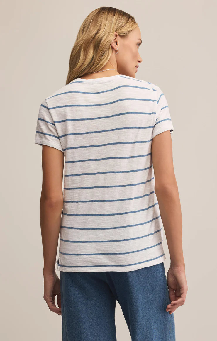Z Supply Boathouse Foundation Striped Tee